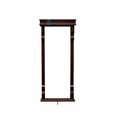 Olympian Athlete Vintage Wall Billiard Pool Cue Rack - Rich Mahogany OL3754880